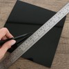 GBACHOOSE 6 Pcs Black Acrylic Sheets, 3mm Black Gloss Acrylic
