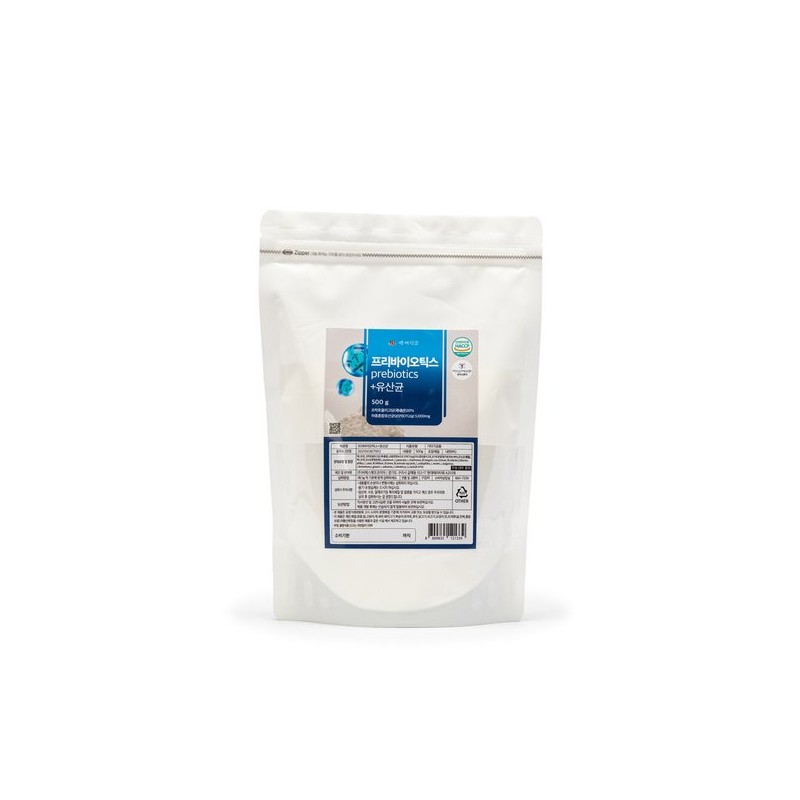 프리바이오틱스 + 유산균 분말 대용량 500g 3팩 국내산 Prebiotics +