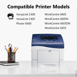 Versalink C400 / C405 Waste Toner Box (1-Pack) 108R01124 Replacement for Xerox VersaLink C400 C405 Phaser 6600 WorkCentre 6605 6605N 6605DN 6655 Printer, 108R01124 Waste Toner Container - 35K Pages