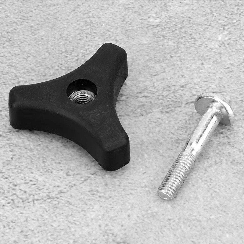 Handle Knob Nut Screw Bolt, Triangle Handle Knob Nut Screw