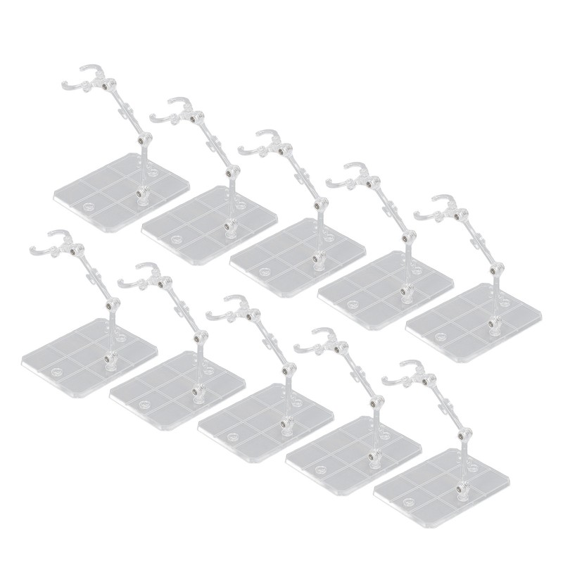 10 Pcs Figure Model Stand High Stability Figure Display Holder