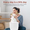 SereneLife Counter Towel Warmer Bucket - with Customized Fragrance for