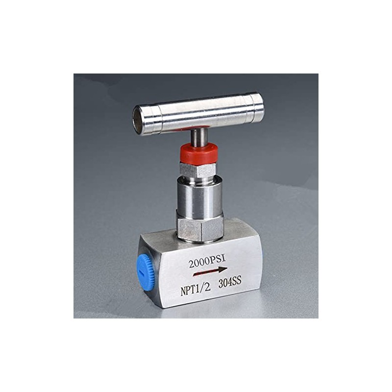 YACO VALVE Stainless steel Needle valve 1/2'' NPT High pressure