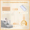 Mihikk Best Stairs Ramp Curved 4Step Dog Steps for Small