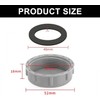 2PCS 45mm Kitchen Sink Waste Pipe Blanking Cap - Trap