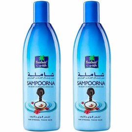 2 x 150ml  Parachute Sampoorna Pure Coconut hair Oil  Conditioning Nourishment
