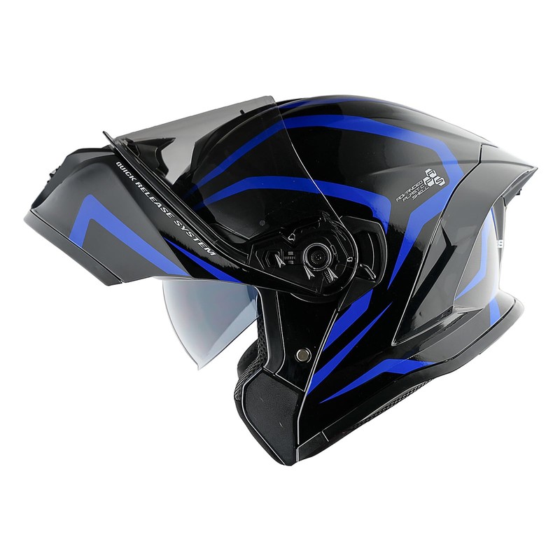 1Storm New Motorcycle Bike Modular Full Face Helmet Dual Visor