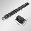 XTDMJ Cuba Slim Cable Management for Height-Adjustable Cable Management for