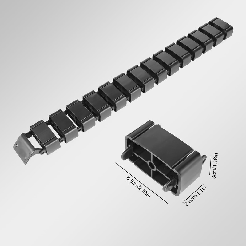 XTDMJ Cuba Slim Cable Management for Height-Adjustable Cable Management for