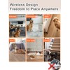 FLYSPEAR Wireless Pet Barrier - Rechargeable Indoor Barrier with 6