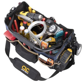 CLC Work Gear PB1580 15" Molded Base Open-Top Toolbox, Black