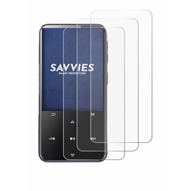 Savvies 6 Stück Schutzfolie für AGPtek M3 Displayschutz-Folie Ultra-Transparent