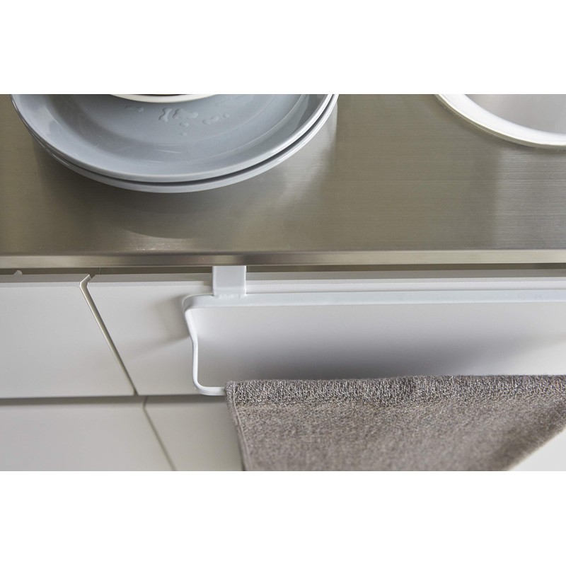 Yamazaki Hook Hooks sopracassetti, Steel, White