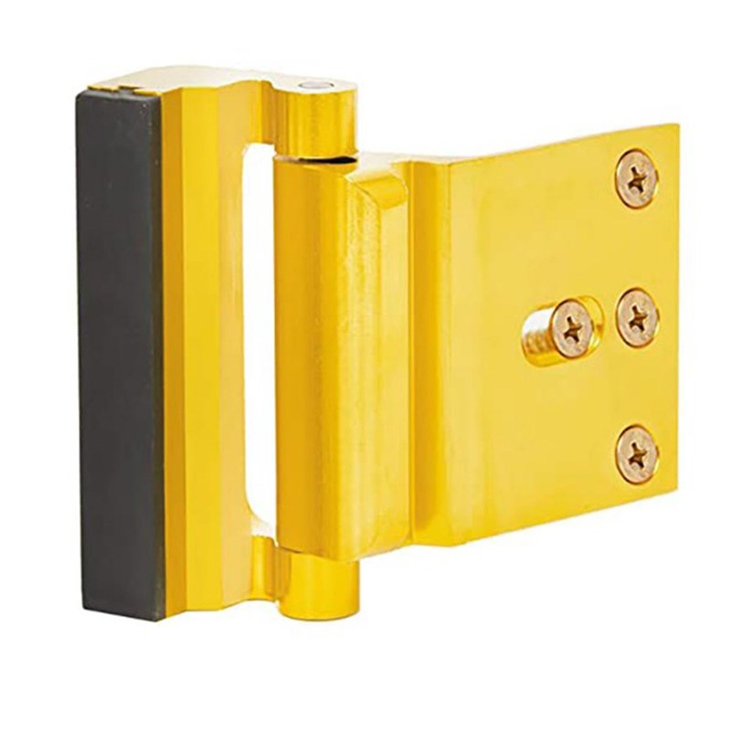 Home Security Lock 800LBS Force Aluminum Alloy Door Reinforcement Lock