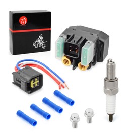 Starter Solenoid Relay Spark Plug Compatible with Yamaha Raptor 700 700R 2006-2023
