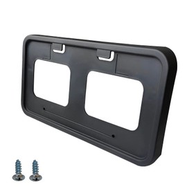 KYYET Front Bumper License Plate Frame Bracket Holder Compatible with 2011-2016 Ford F250 F350 F450 Super Duty Replace #BC3Z-17A385-AA