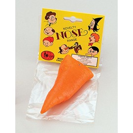NEW CARROT NOSE SNOWMAN XMAS FANCY DRESS ACCESSORY