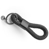 Dinalu Key Pendant Made of Sailing Rope with Black Metal,