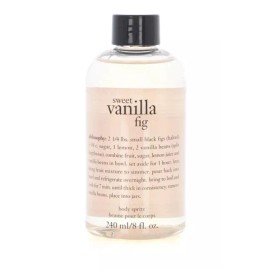 Philosophy Sweet Vanilla Fig Body Spritz 8 oz. No Sprayer Sealed