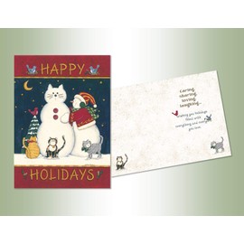 Performing Arts Full Color Inside Snowcat Snowman Stationery Paper, 52677-18