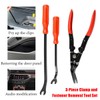 SHMZK 3 PCS Auto Clip Pliers Set and Fastener Remover,