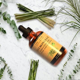 Citronella Essential Oil (4 oz) 100% Pure and Natural, Therapeutic Grade Perfect for Aromatherapy, Diffuser, DIY and More by Mary Tylor Naturals