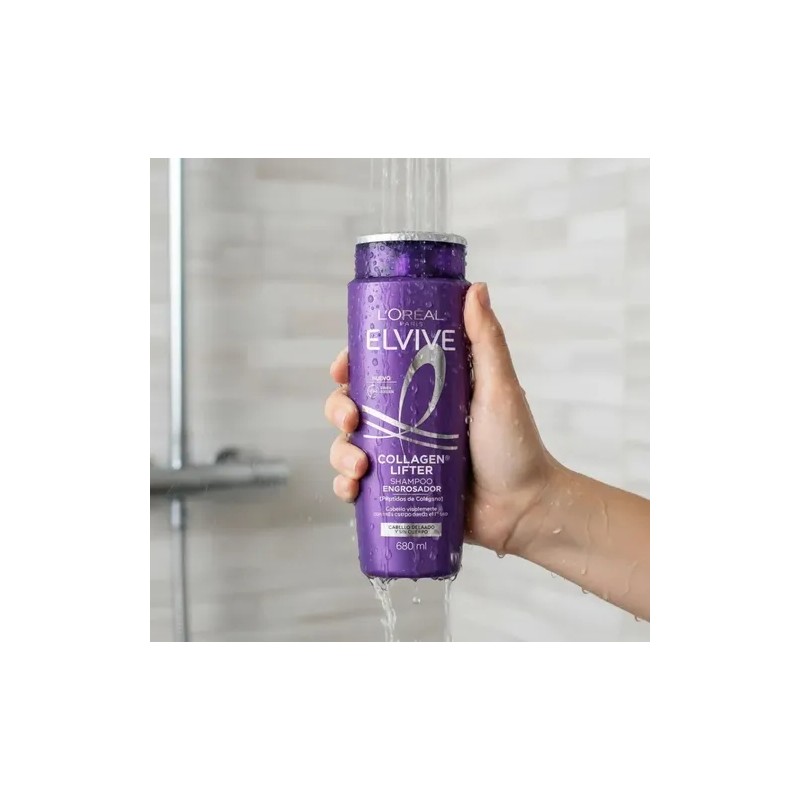 Elvive Colágeno Lifter 680ml Shampoo + Acondicionador