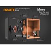 NEUMI BS5 Passive Bookshelf Speakers, 5-Inch Woofer, 1-Inch Tweeter, Dark