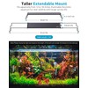 SEAOURA LED Aquarium Light, 24/7 Custom Timer, Power-Off Memory,7-Row LED