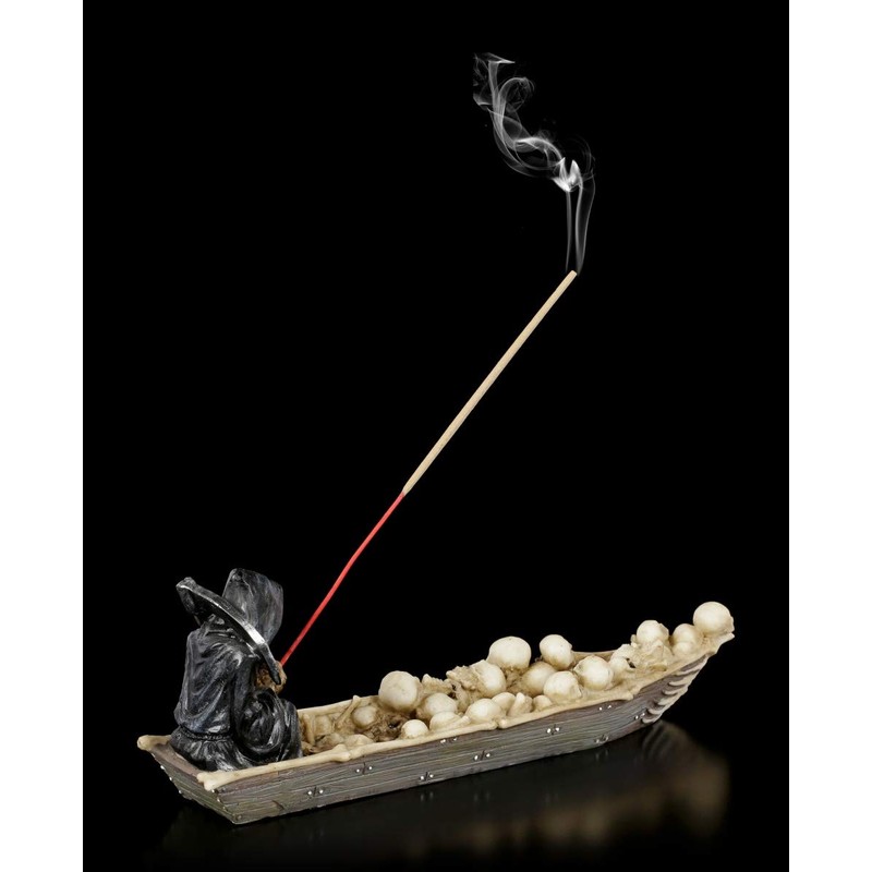 Figuren Shop GmbH Gothic Incense Holder Reaper Ferryman Fantasy Incense
