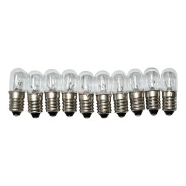 Foco E3013 130v 2.6w Rosca E10 10x28 10pz Facturamos