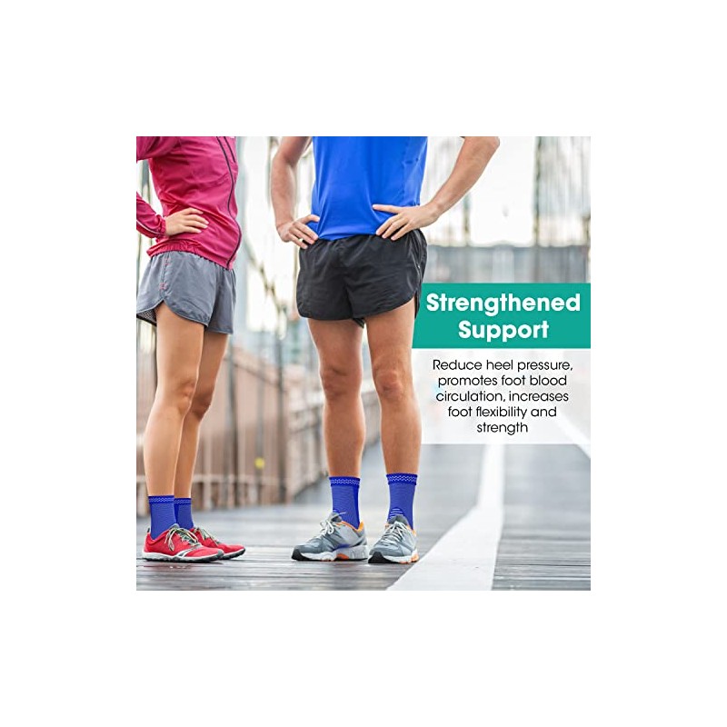 Modvel Foot & Ankle Brace Socks for Sprained Ankle Compression