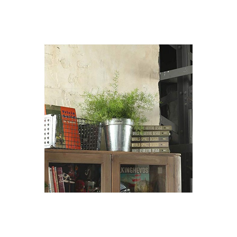 Dulton Garden Supplies Galvanized Pot Cover Height 8.7 inches (220