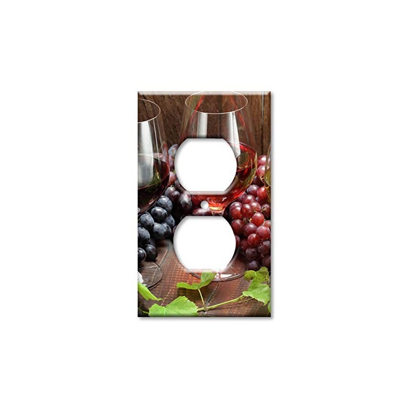 Art Plates Over Sized Outlet Cover/Oversize Outlet Switch Plate -