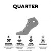 Umbro Fantasmini Uomo e Donna 39-42, Cotone Set di 9,