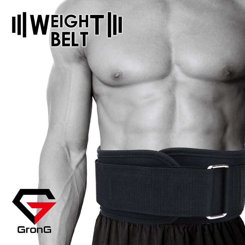 GronG Weight Training Belt, Lifting Belt, For Muscle Training, Medium