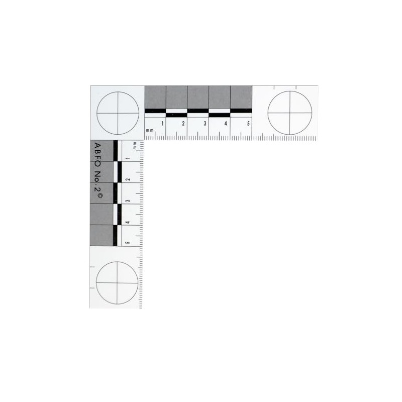 Crime Scene Photomacrographic Scale (No.2-Metric)