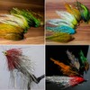 XFISHMAN Fly Tying Materials 12 Colors Krystal Flash Holographic Ripple