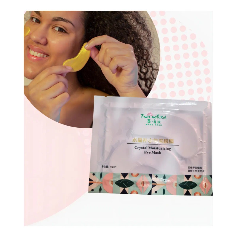 🔥 Parches colágeno dear she contorno ojos 50 pares antiarrugas
