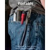 Wintact Non-Contact AC Voltage Detector Pen, 12V-1000V/48V-1000V Dual Range, High/Low