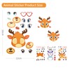 Lolileo Make-a-Face Animal Stickers, Children's Stickers, DIY Animal Mix Stickers,