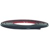 3/8" X 20' Black Half Round Wheel Molding