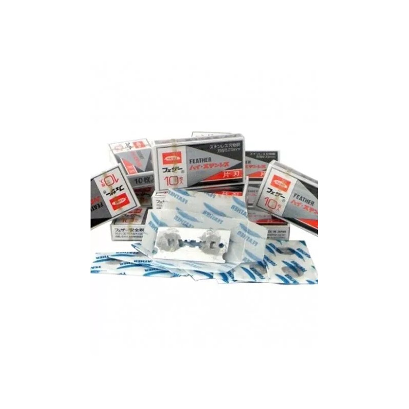 Feather FHS-10 single Razor Blades Refill for OneBlade Core Hybrid,Genesis
