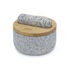 Joseph Joseph Dash™ Pestle & Mortar Set with Bamboo Lid,Gray