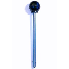 SB Distribution Ltd. Pin, Tensile - 3/8" Dia Locking Space 4-1/4" Weight Stack Locking Pin SELECTOR Key W/ 1-3/4" Dia Black Round-Knob.