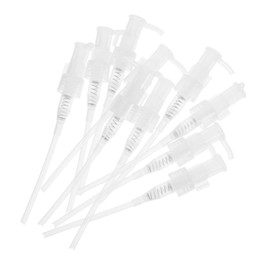 GLEAVI 10Pcs Lotion Pump Replacement Dispenser for Hand Soap Makeup Remover Face Wash Easy to Operate Compatible with Various Pumps