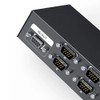 Dsdhuf RS232 Switch 4 in 1 Out RS232 Serial DB9