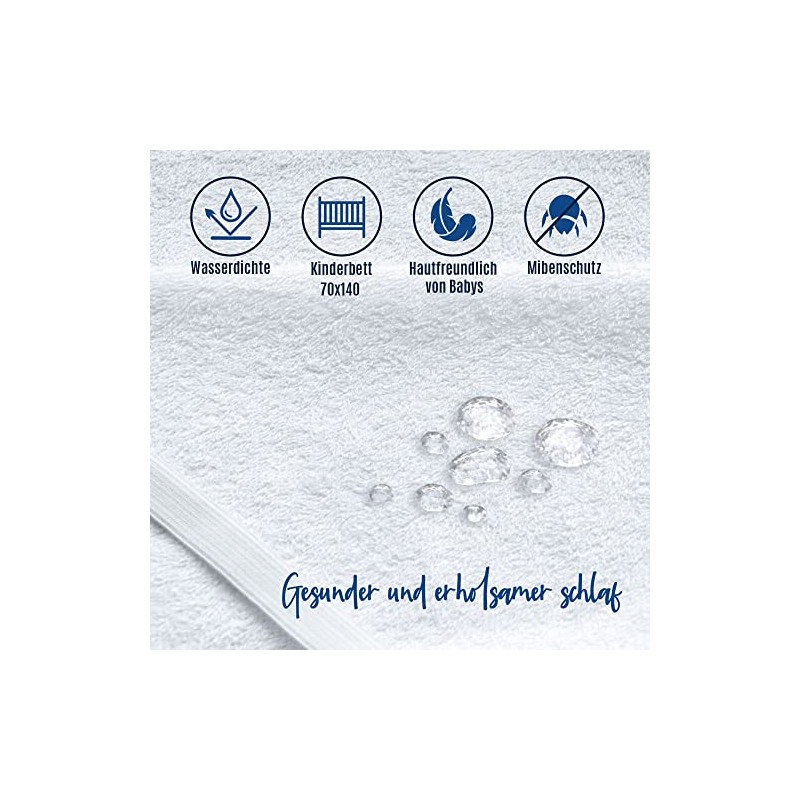 Mattress Protector 60 x 120 cm Baby Waterproof Mattress Cover