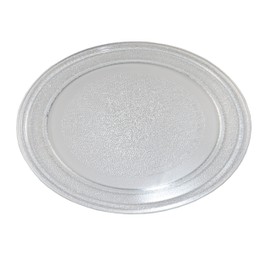 HQRP 9-5/8 inch Glass Turntable Tray compatible with Kenmore 3390W1A035A 3390W1A035 W1A035 72165002400 72165002401 72169072900 72169079900 Microwave Oven Cooking Plate 245mm