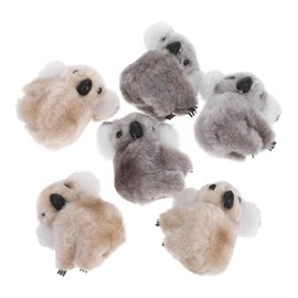 Gatuida 6Pcs Cartoon Plush Hairpins for Cute Design Hair Clips Set Durable Hair Accessories for Lightweight Attractive for Daily Use